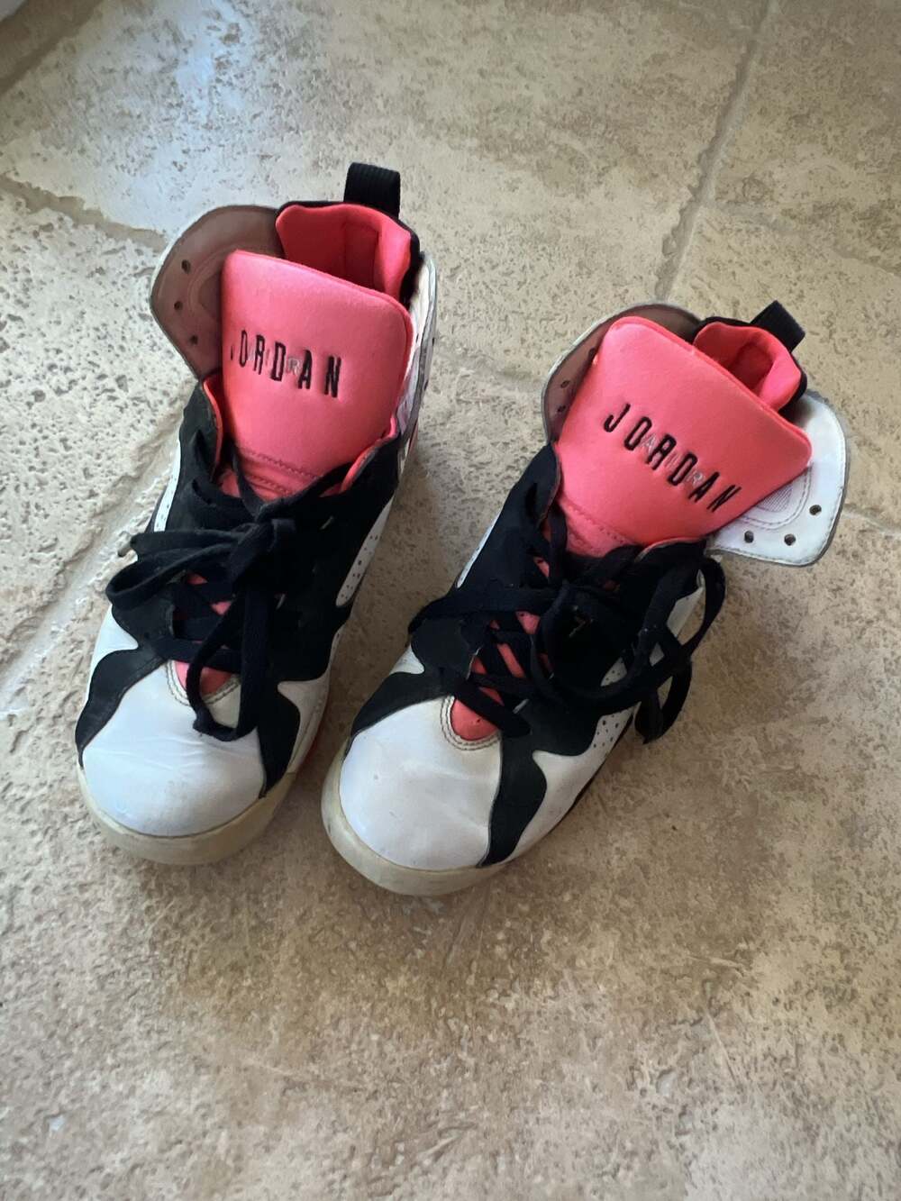 Nike Air Jordan 7 Retro GG Hot Lava Youth Size 5Y (442960-106)